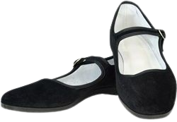 Medieval Collectables Black Velvet Lady Jane Shoes
