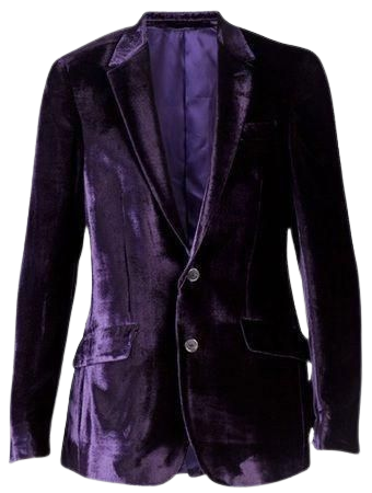 Mens Purple Blazer