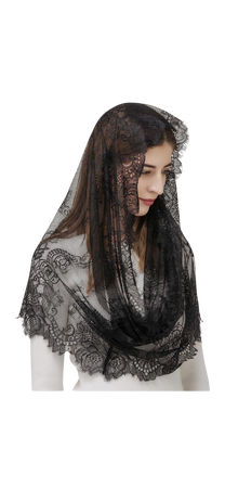 lace infinity scarf