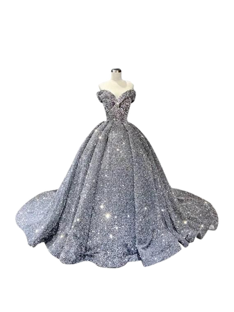 silver ball gown - Google Search