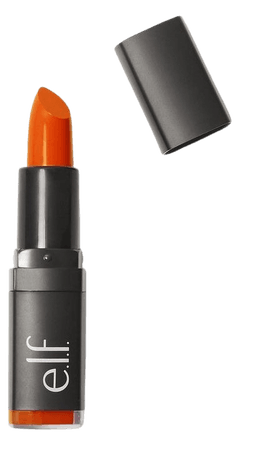 e.l.f. orange lipstick