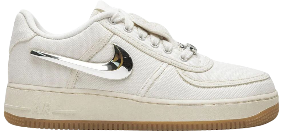 Shop Nike x Travis Scott Air Force Low 1 sneakers with Express Delivery - FARFETCH