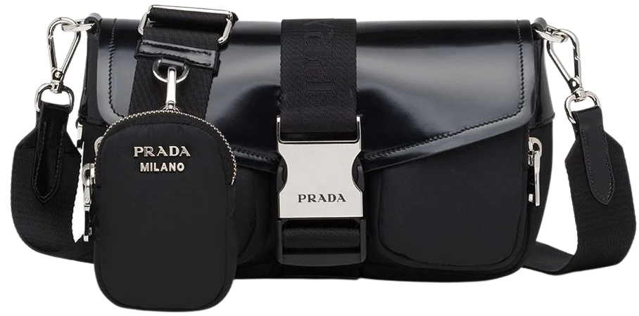 Shop Prada Prada Pocket shoulder bag with Express Delivery - FARFETCH