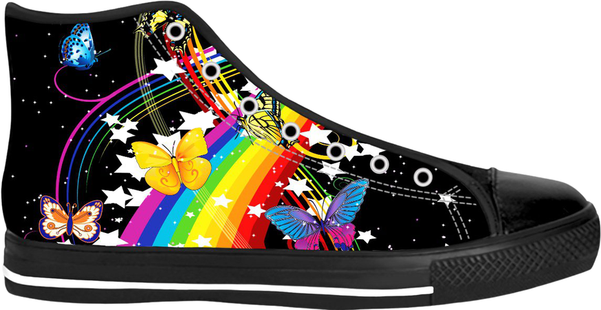 Butterfly Rainbow Shoes
