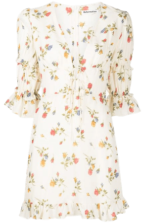Reformation Laurelei floral-print dress