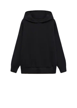 Hooded sweatshirt with front pocket - Women | Mango USA