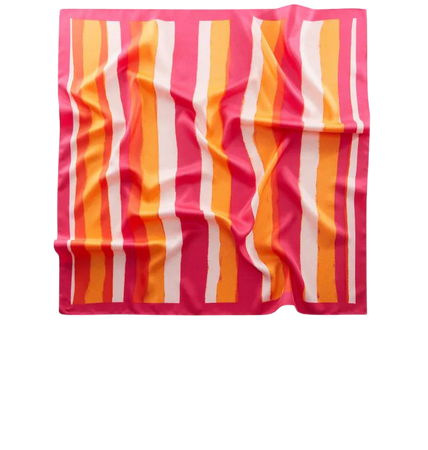 Multi-colored striped scarf - Women | Mango USA