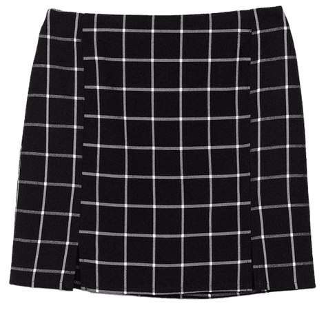 Square Your Thoughts Check Mini Skirt | Nasty Gal