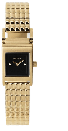 Breda Revel Gold and Metal Bracelet Watch