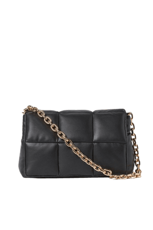 Quilted Shoulder Bag - Black - Ladies | H&M US