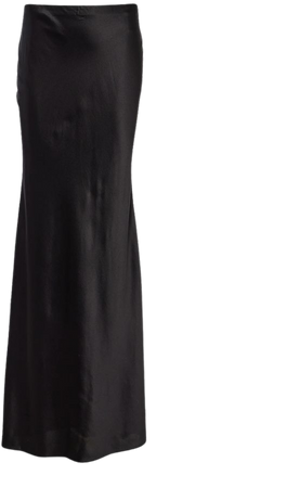 Medina Silk Blend Maxi Skirt in Black - Veronica Beard | Mytheresa
