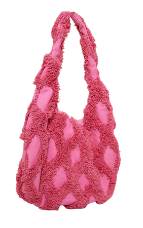 Pink Brushed Canvas Shoulder Bag | PrettyLittleThing USA