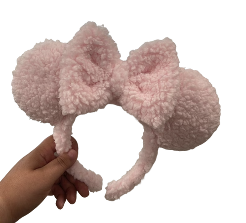 fluffy ears Pink