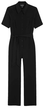Belted jumpsuit - Black - Jumpsuits - Monki WW