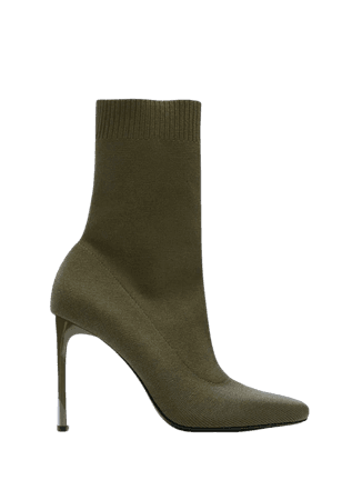 olive green heels
