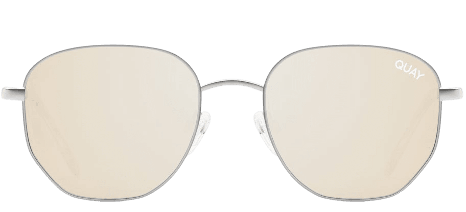 BIG TIME Modern Hexagon Sunglasses | Quay Australia