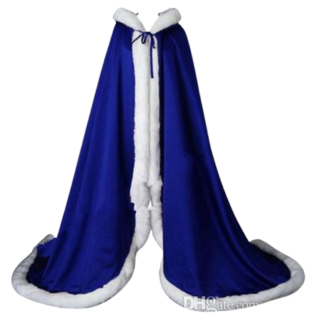 blue cloak