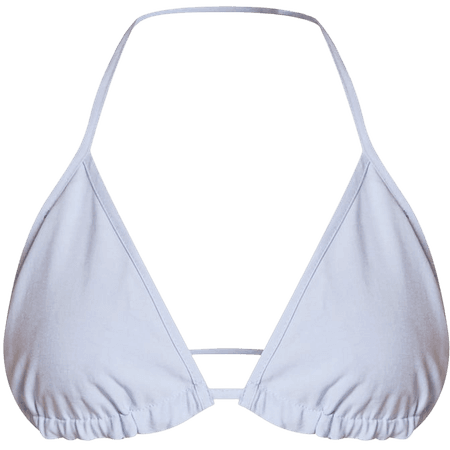 Pale Blue Lightweight Woven Bralet | Co-Ords | PrettyLittleThing CA