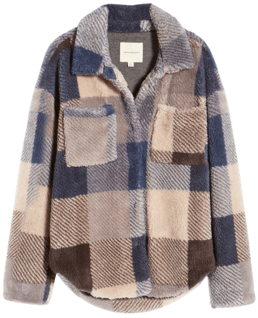 Thread & Supply Plaid Shirt Jacket | Nordstrom