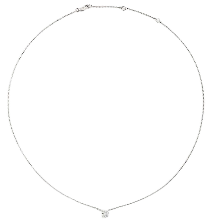 THE ALKEMISTRY - Alice Van Cal Anima 18ct white-gold and 0.3ct diamond pendant necklace | Selfridges.com