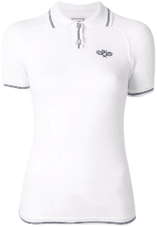 Chanel Sports Line Polo Top In White | ModeSens