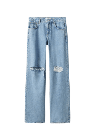 Low waist wideleg jeans - Women | Mango USA