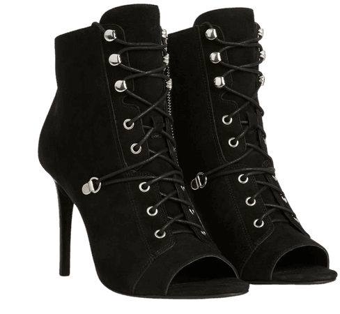 ALLSAINTS US: Womens Joanna Suede Boots (khaki)