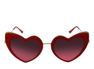 Women's Heart Sunglasses - Wild Fable™ Red : Target