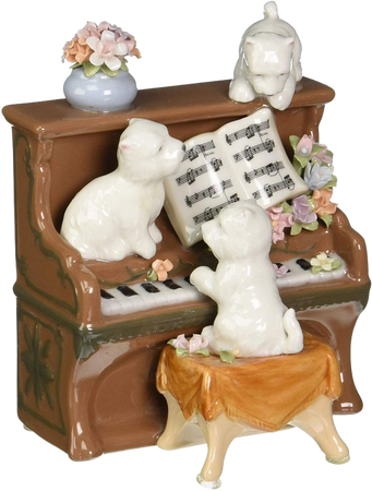 Amazon.com: Cosmos 80096 Fine Porcelain Dogs and Piano Musical Figurine, 5-1/4-Inch: Gateway