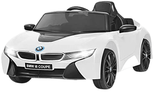 Amazon.com: Costzon Ride on Car, Licensed BMW i8, 12V Battery Powered Electric Vehicle w/ 2 Motors, 2.4G Remote Control, 3 Speeds, LED Lights, MP3, Horn, Music, Spring Suspension, Kids Ride on Toys (Black): Toys & Games