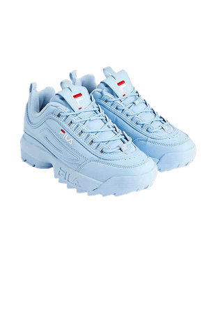 FILA Disruptor Baby Blue Trainers