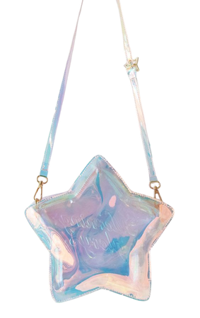 clear star purse