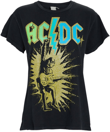 Madeworn ACDC Glitter Graphic T-Shirt | INTERMIX®