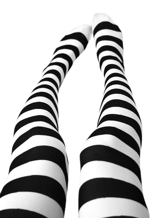 stripe tights