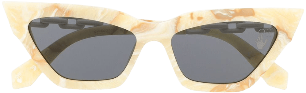 Off-White Nina Cat eye-solglasögon - Farfetch