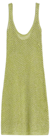 Shiny strappy mesh mini dress - Dresses - Woman | Bershka