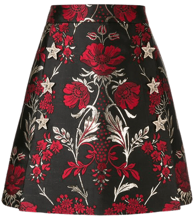 Dolce & Gabbana jacquard mini skirt