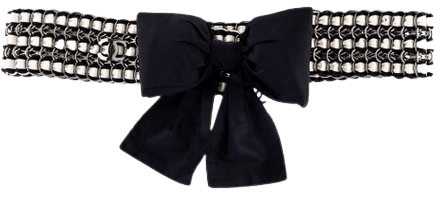 Chanel Bow-Embellished Chain-Link Belt - Accessories - CHA327355 | The RealReal