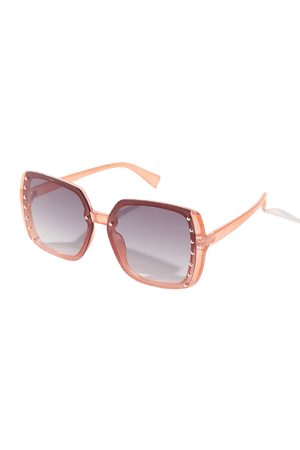 Selene Studded Square Sunglasses | Urban Outfitters