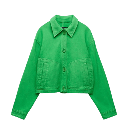 green jacket