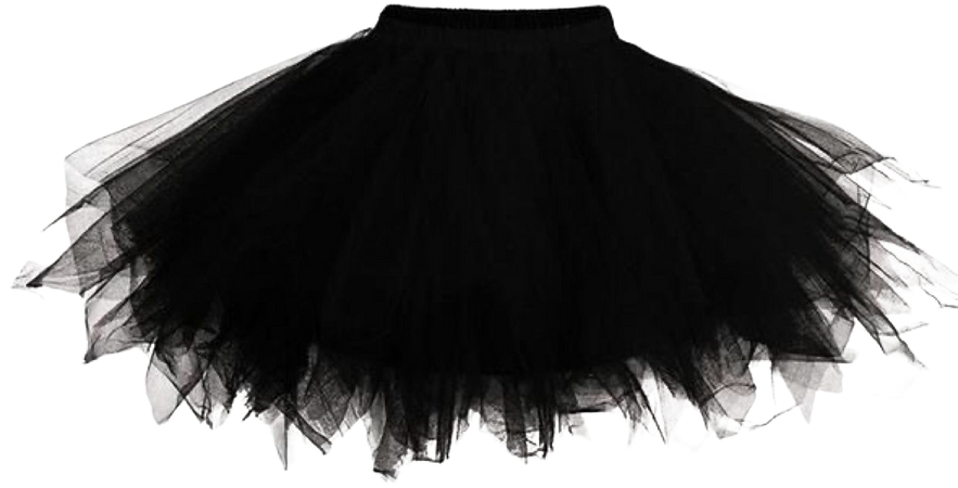 black tutu