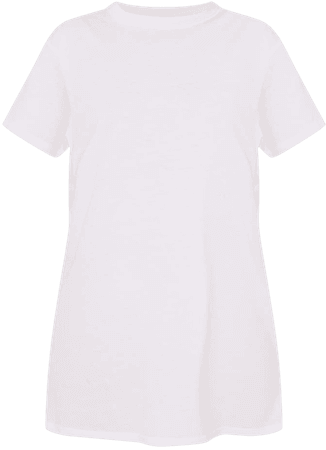 White Miami Oversized Short Sleeve T Shirt Dress | PrettyLittleThing USA