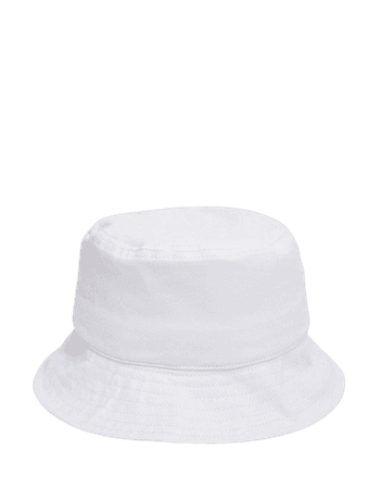 ASOS DESIGN cotton bucket hat with improved fit in white | ASOS