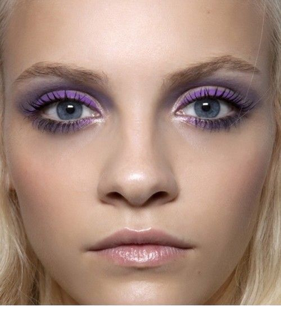 Purple eyeshadow 1