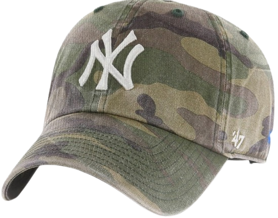 Camo yankee hat