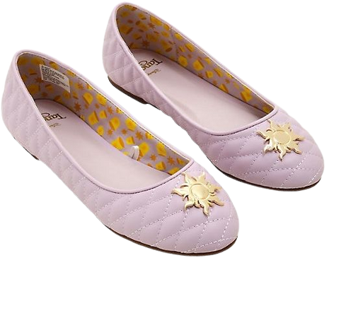 Disney Tangled Sun Quilted Flats