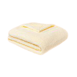 Lakeside Cozy And Warm All Over Sherpa Fleece Bed Throw Blanket - Buttercream : Target