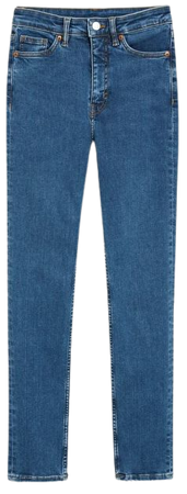 Jin jeans blue - Blue - Monki WW