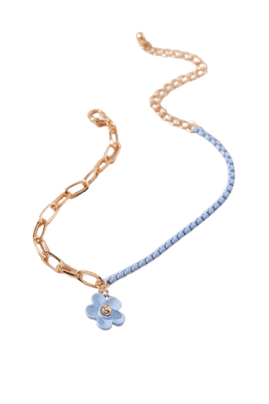 Enamel Flower Chain Bracelet | Urban Outfitters