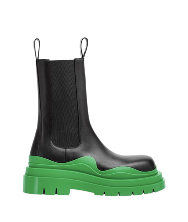 Green bottega boots